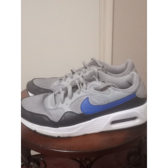 Nike Air Max SC Men’s Size 9.5 Sneakers Light Smoke Grey Black CW4555-006 - Picture 9 of 14